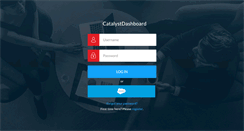Desktop Screenshot of catalystdashboarddemo.com