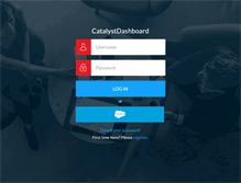 Tablet Screenshot of catalystdashboarddemo.com